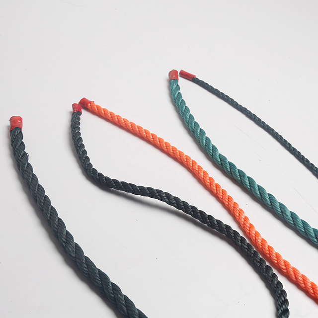 Polyethylene And Polypropylene Ropes Of Various Colors